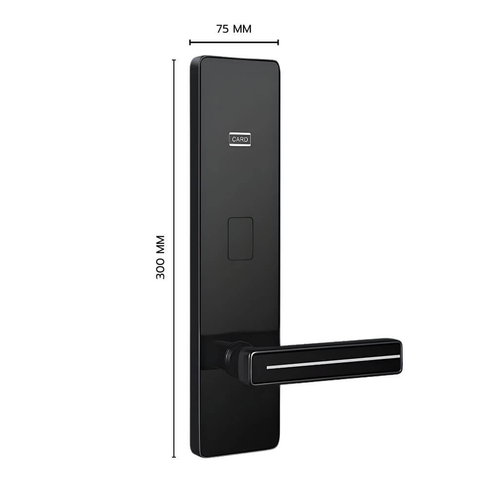 กลอนประตูดิจิตอล WINMAX รุ่น WN-S19 สีดำ เหมาะสำหรับโรงแรม
